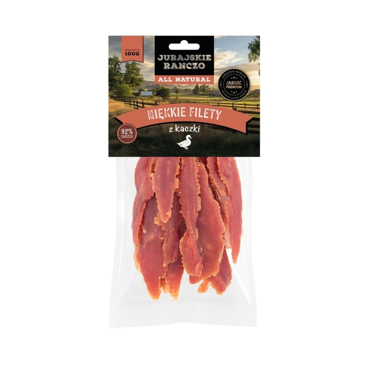Miękkie filety z kaczki Jurajskie Ranczo - 100 g