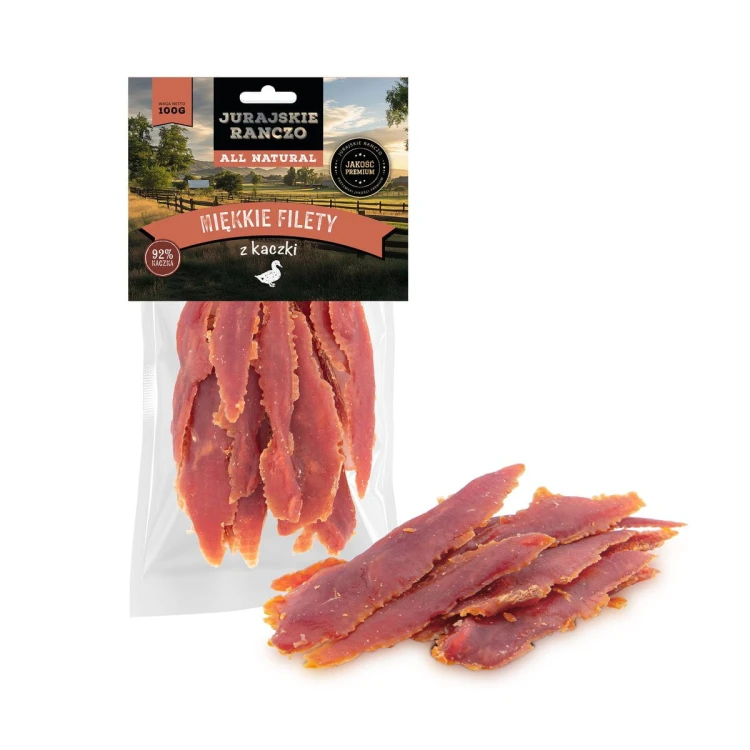 Miękkie filety z kaczki Jurajskie Ranczo - 100 g