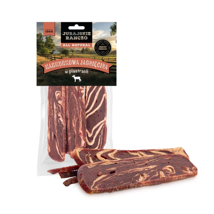 Marmurkowa jagnięcina w plastrach Jurajskie Ranczo - 100 g