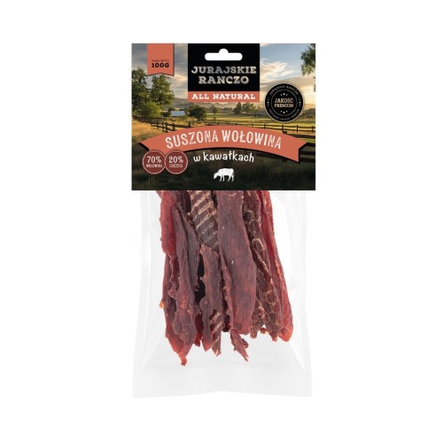 Suszona wołowina w kawałkach Jurajskie Ranczo - 100 g