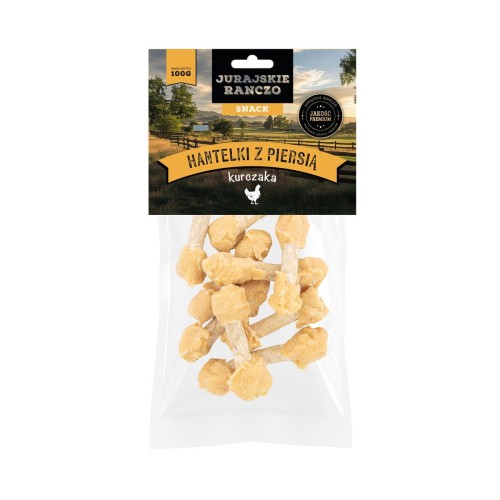 Hantelki z piersią z kurczaka Jurajskie Ranczo - 100 g