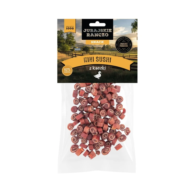 Mini sushi z kaczki Jurajskie Ranczo - 100 g
