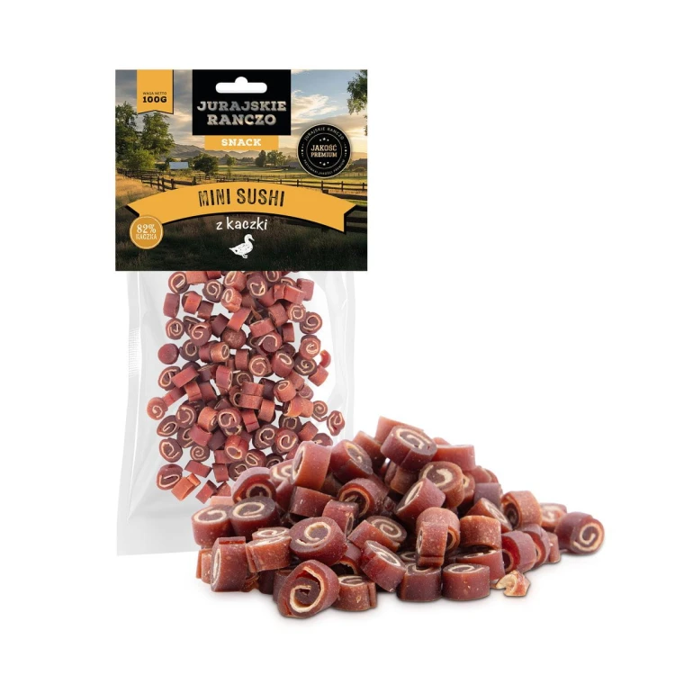 Mini sushi z kaczki Jurajskie Ranczo - 100 g