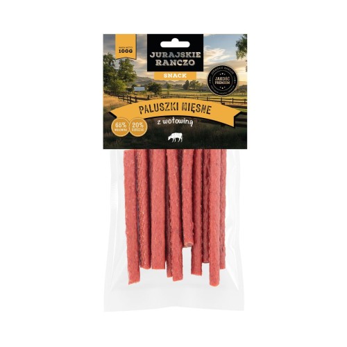 Paluszki mięsne z wołowiną Jurajskie Ranczo - 100 g