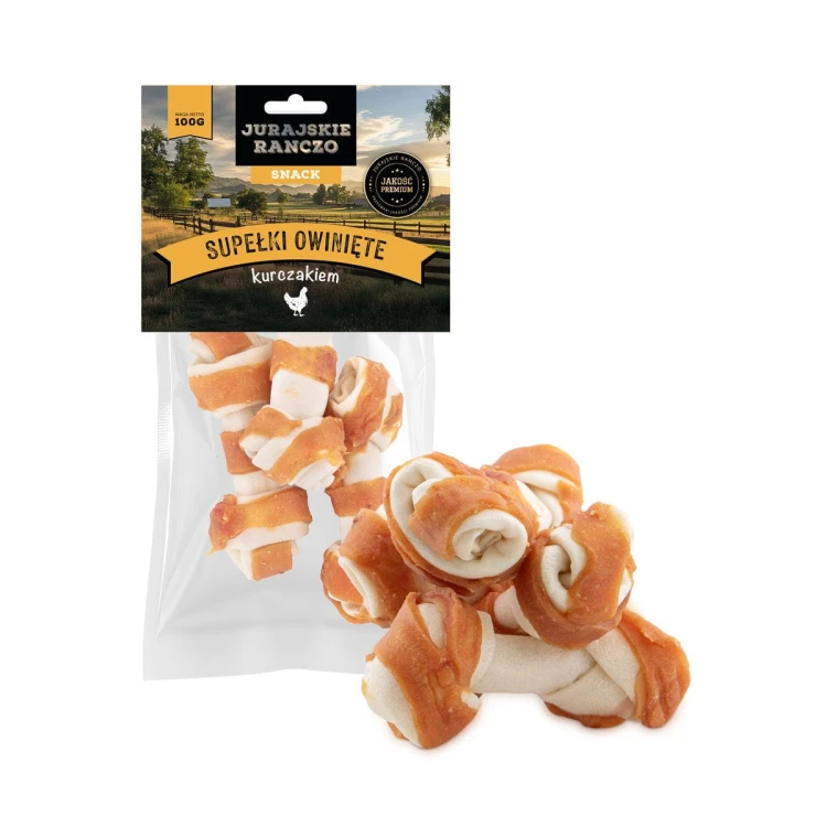 Supełki owinięte kurczakiem Jurajskie Ranczo - 100 g