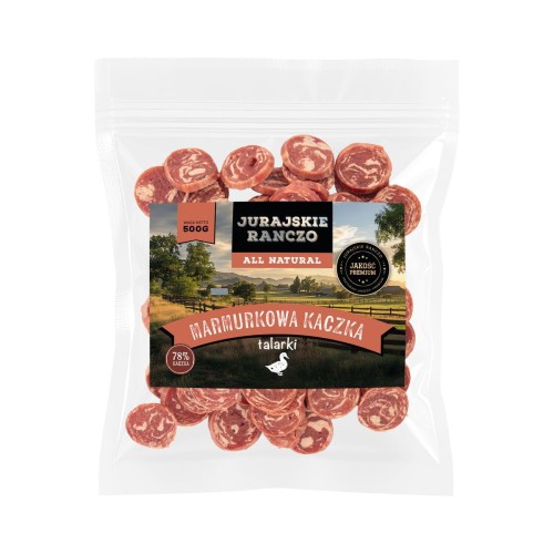 Marmurkowa kaczka talarki Jurajskie Ranczo - 500g
