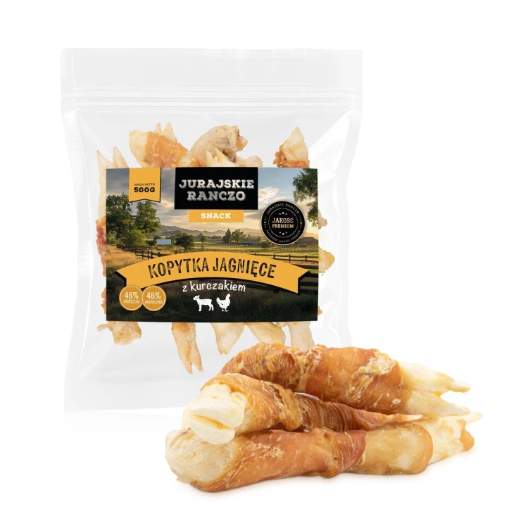 Kopytka jagnięce owinięte kurczakiem Jurajskie Ranczo - 500g