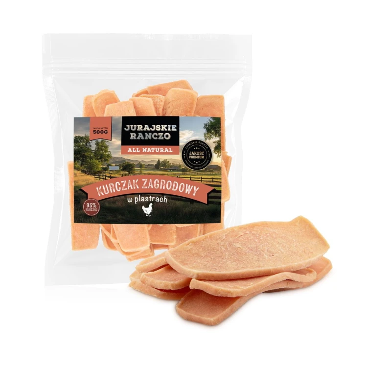 Kurczak zagrodowy w plastrach Jurajskie Ranczo - 500g