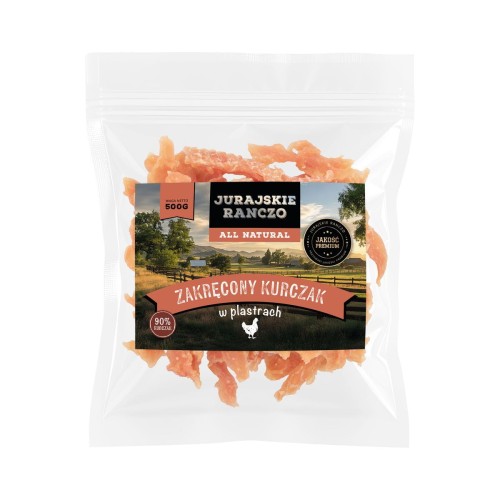 Zakręcony kurczak w plastrach Jurajskie Ranczo - 500g