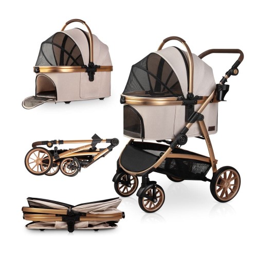 Wózek dla zwierząt Carinio NUKA Sand