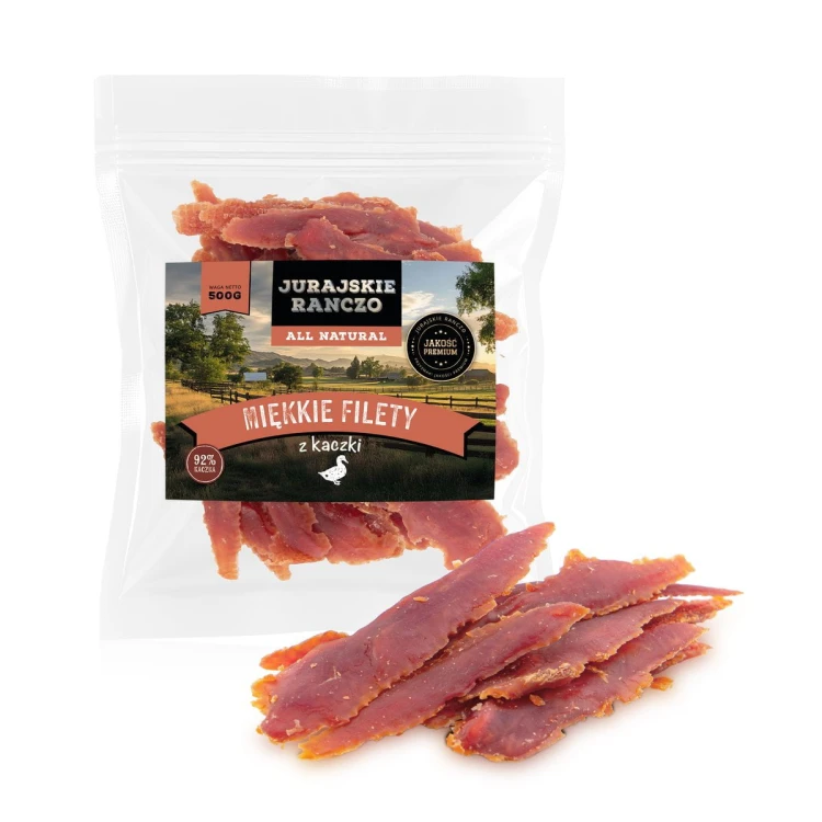 Miękkie filety z kaczki Jurajskie Ranczo - 500g