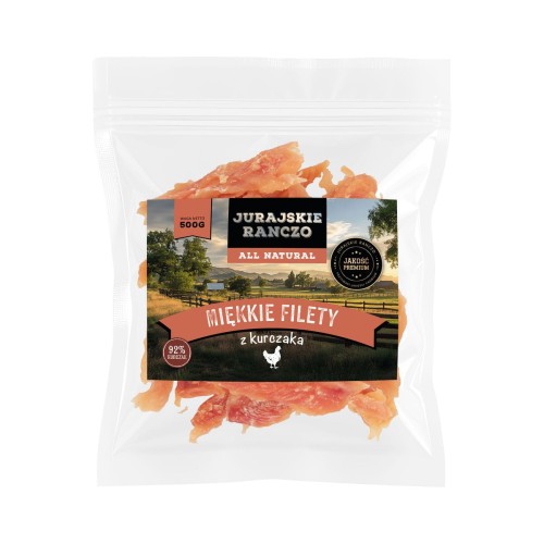 Miękkie filety z kurczaka Jurajskie Ranczo - 500g