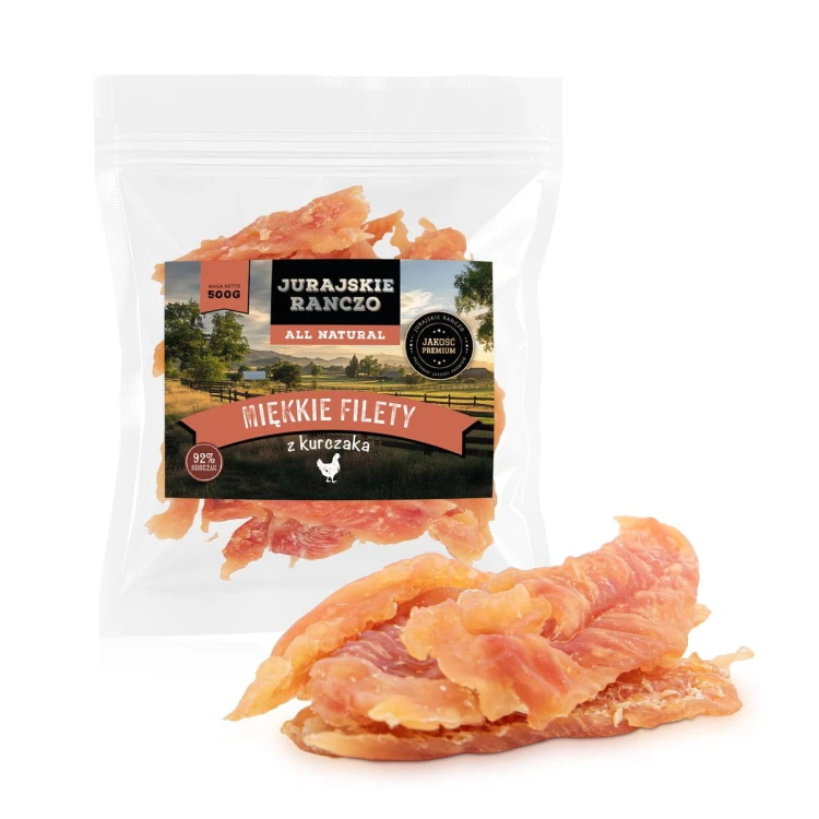 Miękkie filety z kurczaka Jurajskie Ranczo - 500g