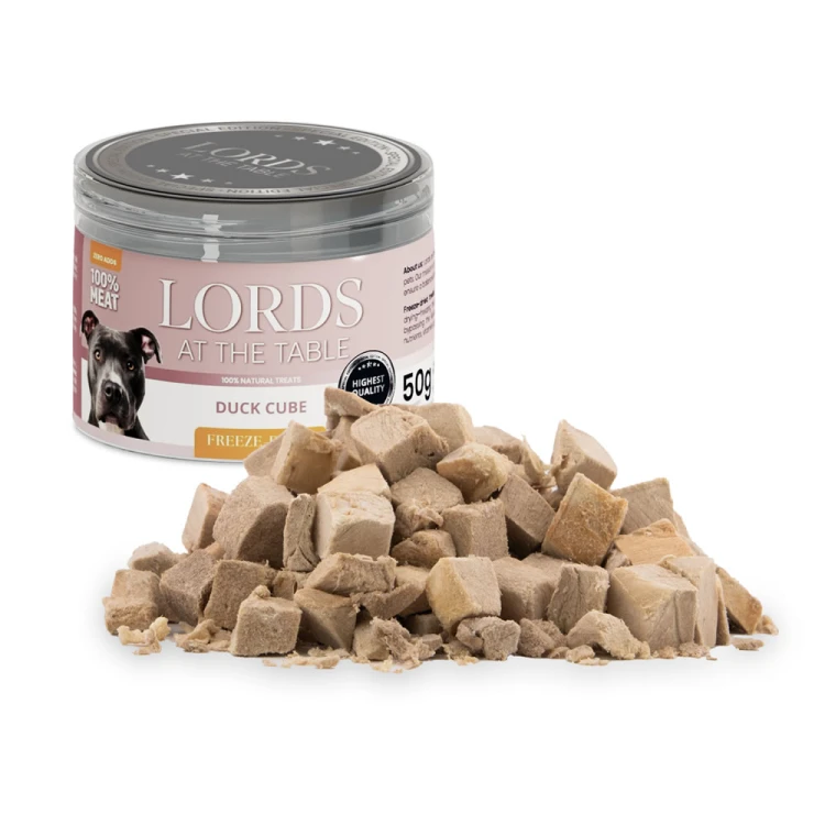 Liofilizowana kostka z kaczki LORDS - 50g