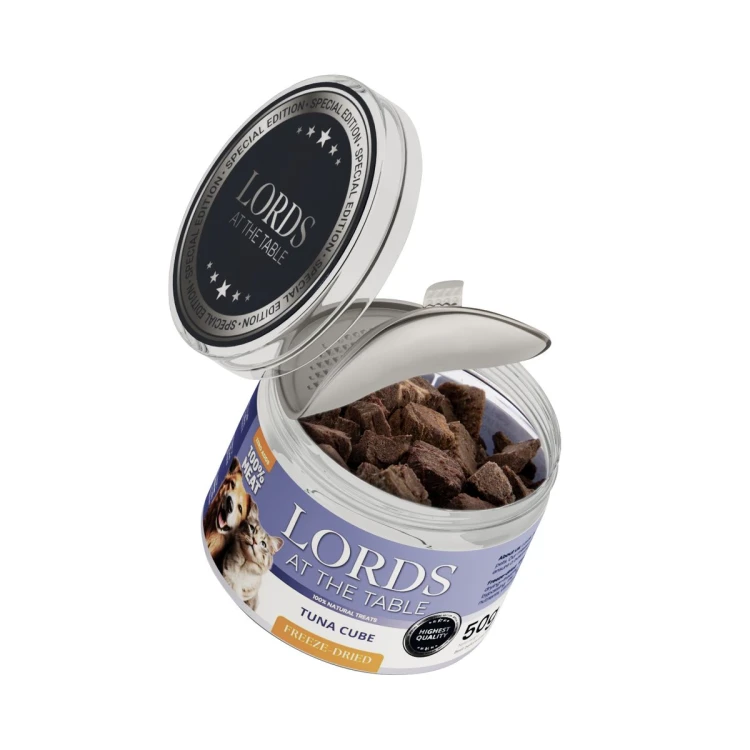 Liofilizowana kostka z tuńczyka LORDS - 50g