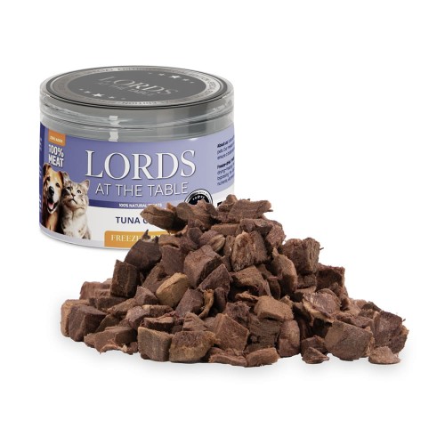 Liofilizowana kostka z tuńczyka LORDS - 50g