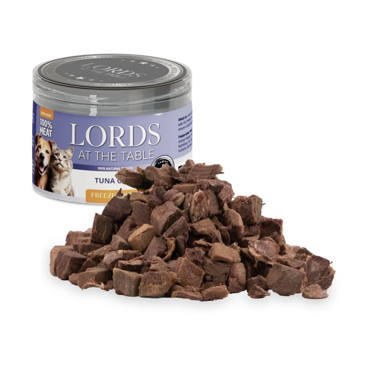 Liofilizowana kostka z tuńczyka LORDS - 50g
