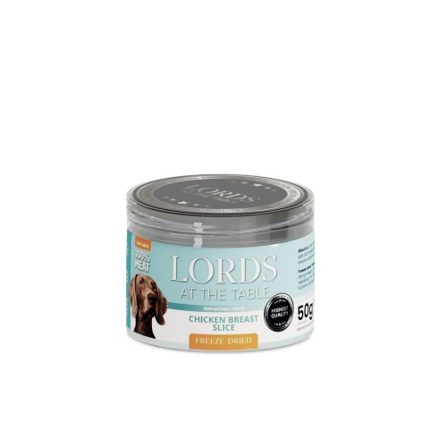 Liofilizowane paski piersi z kurczaka LORDS - 50g