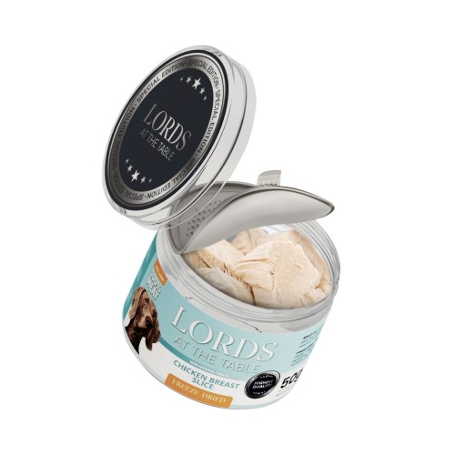 Liofilizowane paski piersi z kurczaka LORDS - 50g