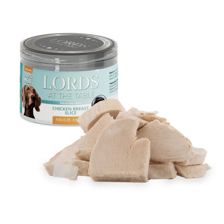 Liofilizowane paski piersi z kurczaka LORDS - 50g