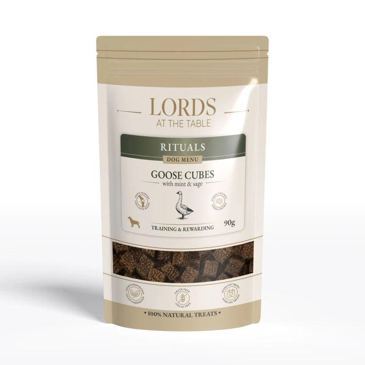 Kostki z gęsi z miętą i szałwią - Rituals Dog Menu LORDS - 90g