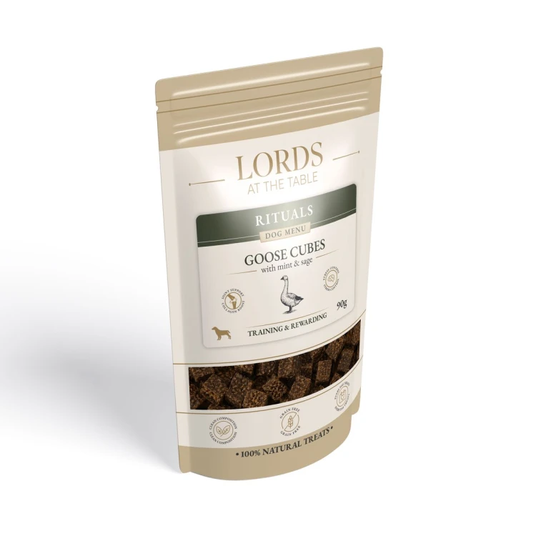 Kostki z gęsi z miętą i szałwią - Rituals Dog Menu LORDS - 90g