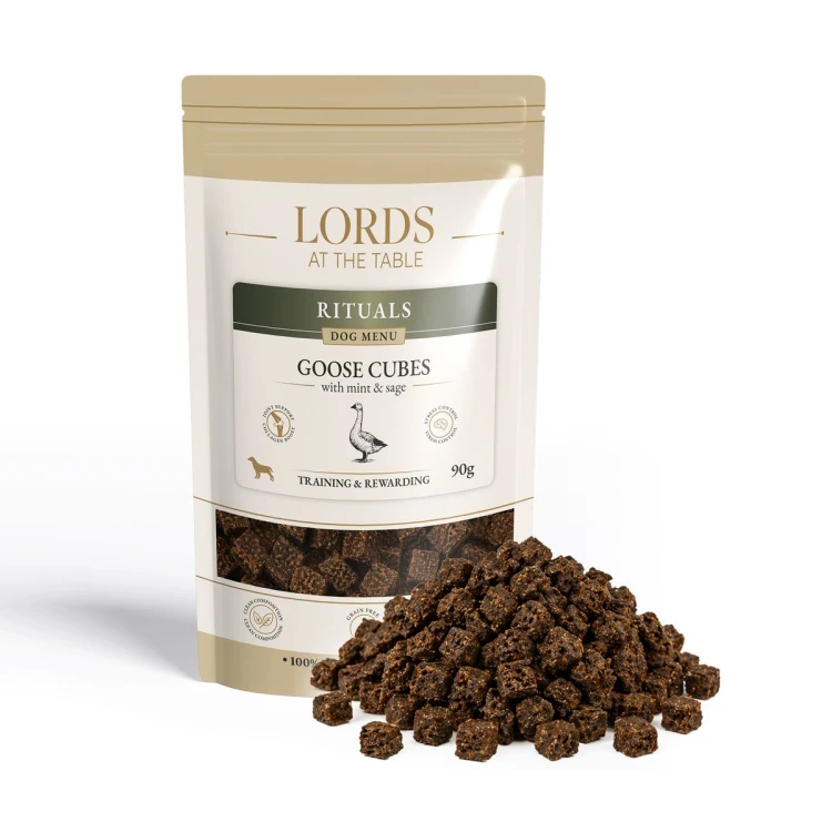 Kostki z gęsi z miętą i szałwią - Rituals Dog Menu LORDS - 90g