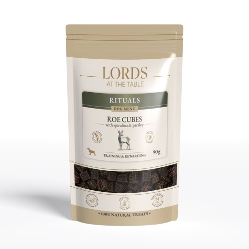 Kostki z jelenia ze spiruliną i pietruszką - Rituals Dog Menu LORDS - 90g