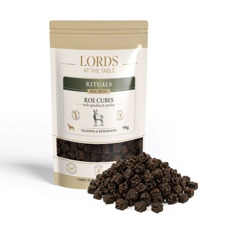 Kostki z jelenia ze spiruliną i pietruszką - Rituals Dog Menu LORDS - 90g