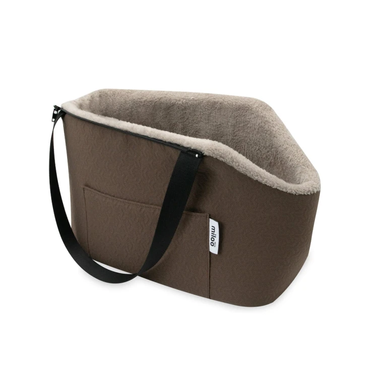 Torba, transporter dla zwierząt MilooPets - TRAVELLY Brown