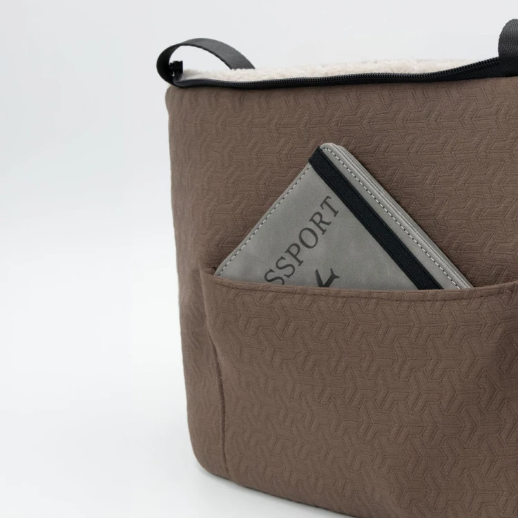 Torba, transporter dla zwierząt MilooPets - TRAVELLY Brown