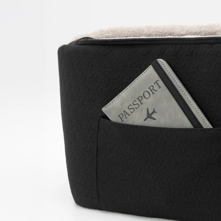 Torba, transporter dla zwierząt MilooPets - TRAVELLY Black
