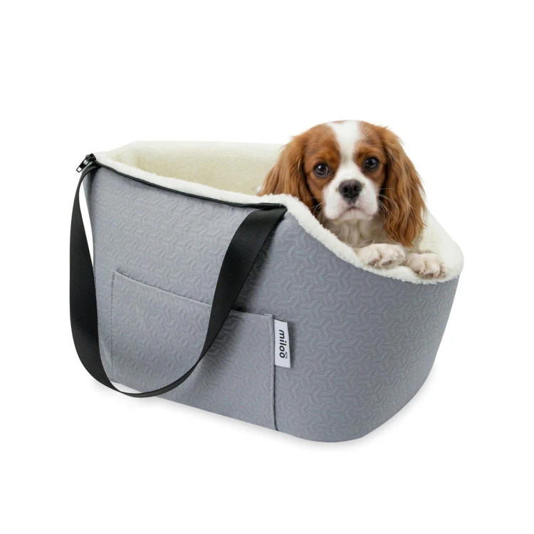 Torba, transporter dla zwierząt MilooPets - TRAVELLY Gray