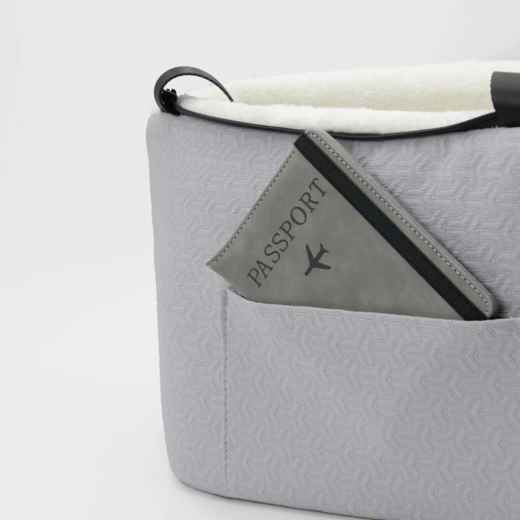 Torba, transporter dla zwierząt MilooPets - TRAVELLY Gray