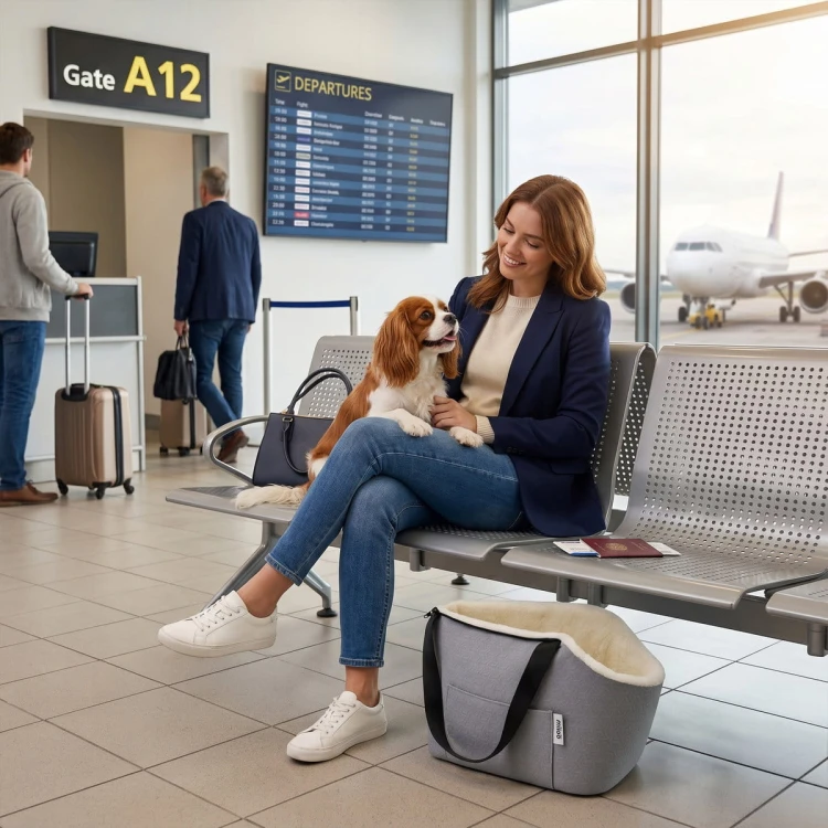 Torba, transporter dla zwierząt MilooPets - TRAVELLY Gray