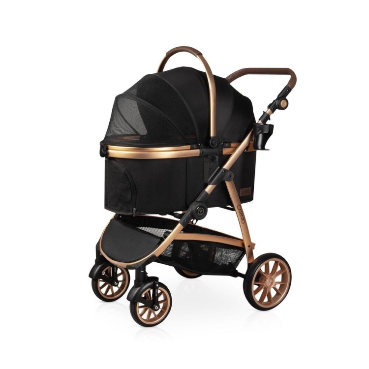 Wózek dla zwierząt Carinio NUKA Black