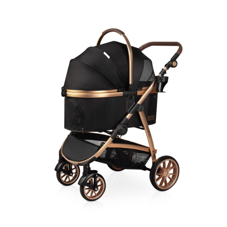 Wózek dla zwierząt Carinio NUKA Black