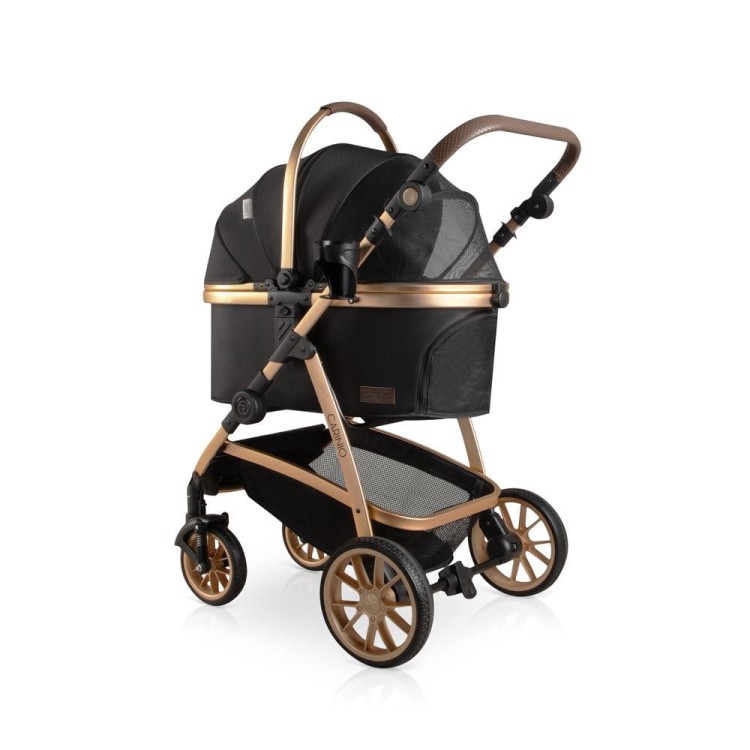 Wózek dla zwierząt Carinio NUKA Black