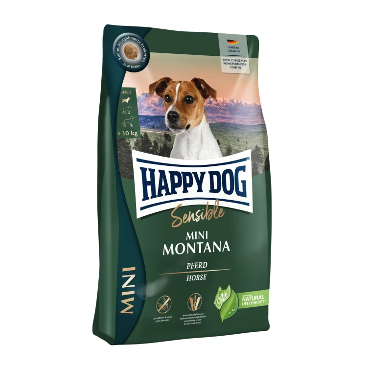 Mini Montana, bezzbożowa  karma sucha, dla psa, 4 kg