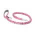 Smycz z amortyzatorem dla psa 130cm  MilooPets - różowa