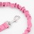 Smycz z amortyzatorem dla psa 130cm  MilooPets - różowa
