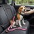 Smycz z amortyzatorem dla psa 130cm  MilooPets - różowa