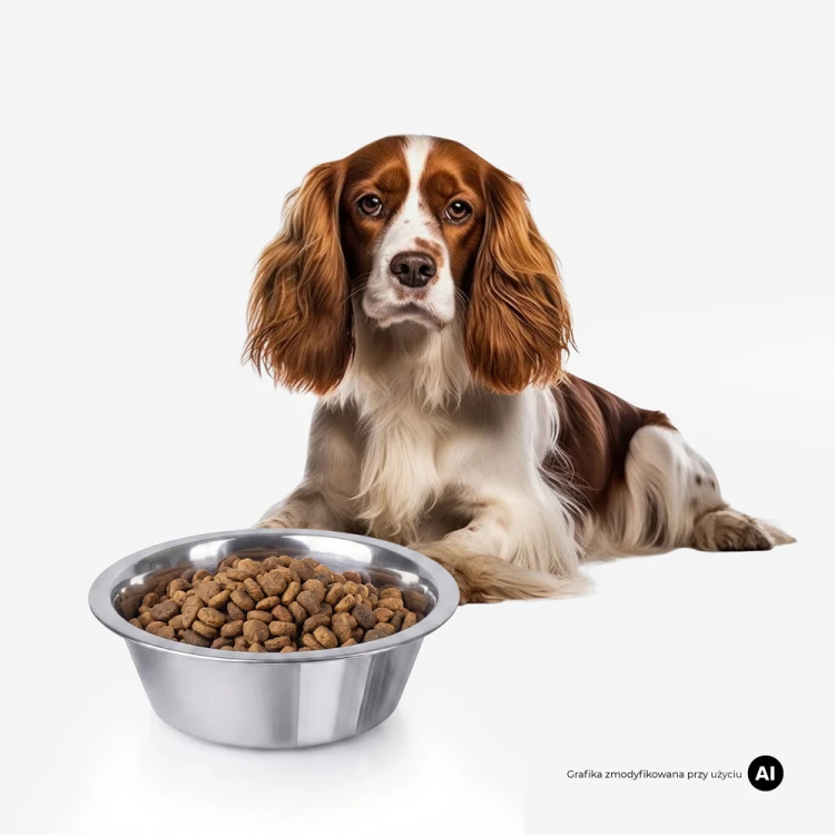 Metalowa miska dla psa MilooPets - 1,5l