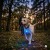 Świecąca lampka LED do obroży dla psa MilooPets - niebieska
