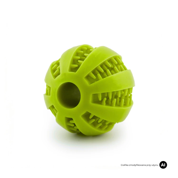Piłka dla psa na smaczki, przysmaki, smakołyki MilooPets - zielona (S)