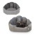 Legowisko SHELL (S/M) Coal