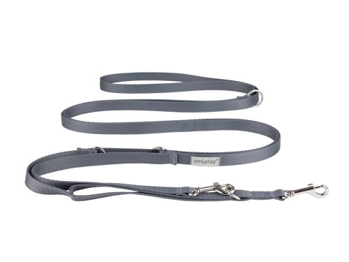 Smycz 8in1 Samba XL Szary