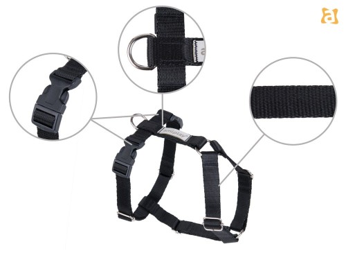 Szelki Guard Samba S Czarny