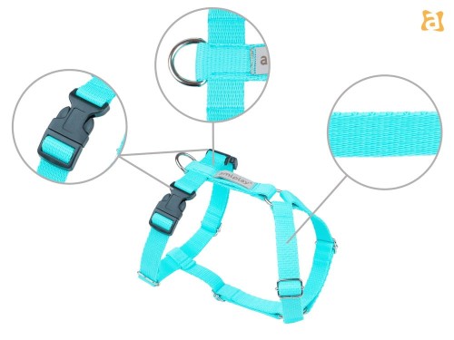 Szelki Guard Samba XS Turkusowy