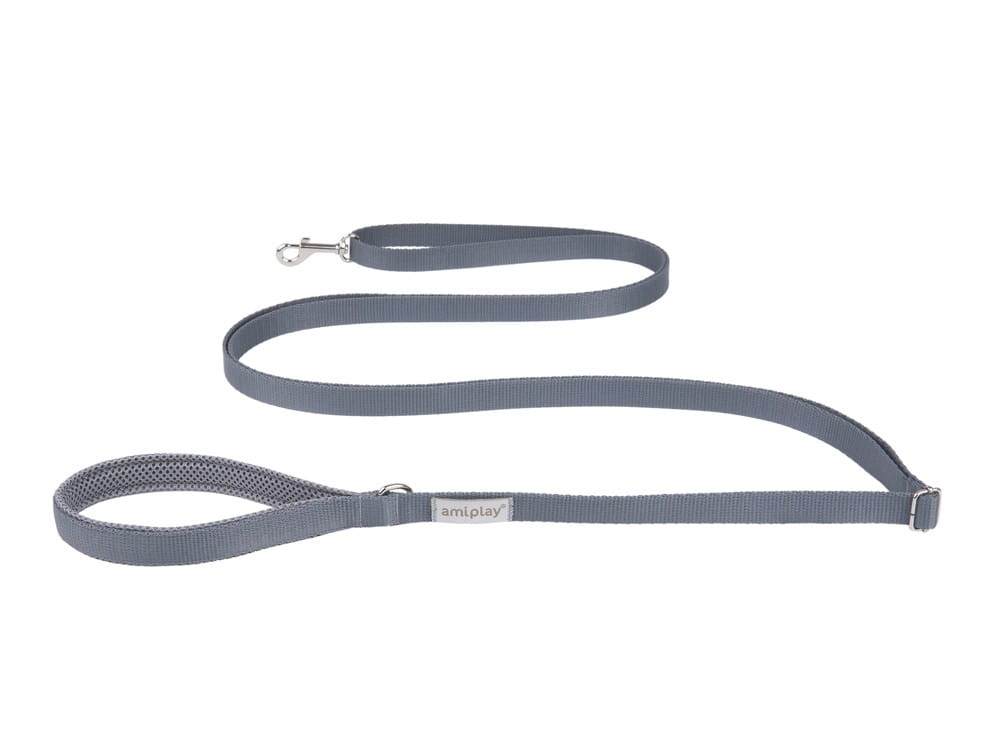 Smycz Easy Fix Samba M 1,6-3m Szary